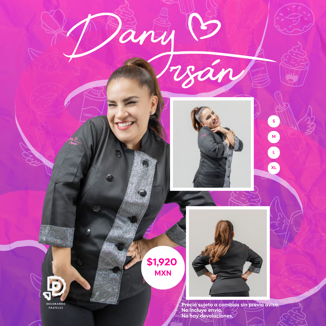 Filipina Dany Orsan Negro Holográfico